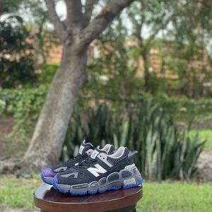 New Balance Salehe Bembury 574 Yurt Sneaker in Black Plum